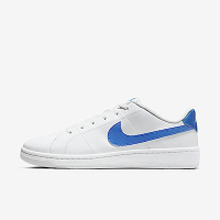 Nike Court Royale 2 NN [DH3160-103] 男 休閒鞋 經典 簡約 皮革 百搭 藍勾 白