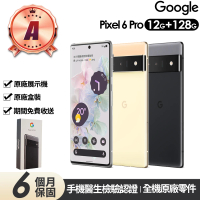 Google A級福利品 Pixel 6 Pro 6.71吋原廠展示機(12G/128G)
