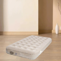 【雅蘭仕】自動充氣床墊 單人加大植絨 充氣床墊(充氣床墊/露營床)