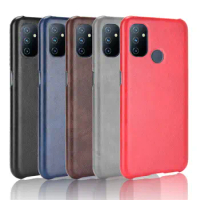 Oneplus Nord N100 BE2013 BE2015 Case PU Leather Skin Hard Back Cover Shockproof Phone Case For Oneplus Nord N100 BE2011 BE2012