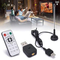 HD Digital USB Receiver TV Tuner MINI USB2.0 DVB-T SDR+DAB+FM Video Broadcast HDStick