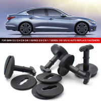 10Pcs Car Floor Carpet Mat Clips Twist Lock With Washers For BMW E32 E34 E36 E46 3 Series E38 E39 5 