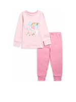 ชุดนอนเด็กโตผู้หญิง Fairy Ballerina IF639 สีชมพู