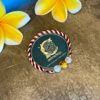 Gelang Tridatu Tumenggung Legi dengan Batu Citrine dan Kristal Kuning Ukir Naga