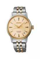 Seiko Seiko Presage Cocktail Time 34mm ‘Frozen Daiquiri’ Diamond Gold Textured Dial Two-Tone Stainle