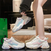 จัดส่งทันที. รองเท้าผ้าใบ สีหวาน รุ่น 92310 SHOES SPRING NEW TREND