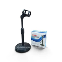 Stand microphone dekstop mic meja taff studio