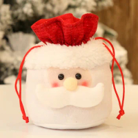 Cute Christmas Candy Party Gift Bag Decorations Xmas Storage Packing Wrapper Supplies Decor Gift christmas Tree presents navidad
