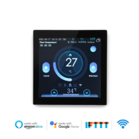 WiFi Electric Heating,Water Heating Temperature Controller Tuya WiFi Electric Smart Home for Alexa Google Home Alice