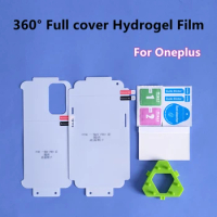 360° Full Cover Hydrogel Film For Oneplus 9 Screen Protector For Oneplus 9 Pro TPU HD Hydrogel Film Curved Fit Not Temper Glass