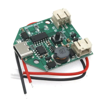 12V Boost Board Fan Speed Controller Board jenis-C boleh dicas semula Fan Circuit Board gabenor meni