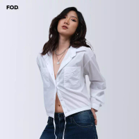 FOD Kemeja Wanita Becca Offwhite