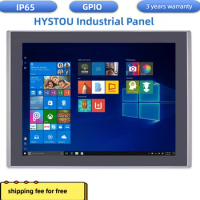 HYSTOU Intel Celeron J1900 Embedded Industrial Panel PC 19.1 Inch Onboard4G GPIO 1280*800 IP65 Touch Screen Tablet Windows10
