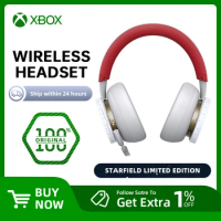 Orginal Microsoft Xbox Wireless Headset –Starfield Limited Edition - Xbox Series X S, Xbox One and Windows 10 Device
