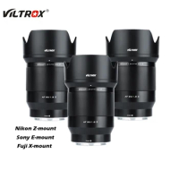VILTROX 85mm II F1.8 Full Frame Portrait Auto Focus Lens for Nikon Z Fuji X Sony E Lens Fujifilm X Nikon Lens Mount Camera Lense