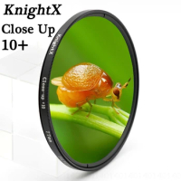 KnightX Close Up 49mm 52mm 55mm 58mm 67mm 77mm Macro lens Filter for Nikon Canon EOS DSLR go pro d5300 600d d3200 d5100 d3300
