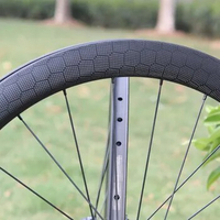 1K Football Cyclocross-Wheelset Bike-Wheelset Disc-Brake Road-Disc Gravel Carbon-Fiber Bike Wheelset Light-Weight-Wheel