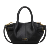 Fashionable lychee-pattern handbag for women, 2026 spri