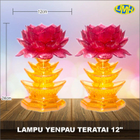 lampu yenpau teratai 12 \ altar sembahyang"