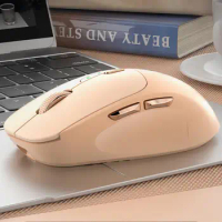 Wireless Mouse with Adjustable Dpi Bluetooth-compatible Mouse Ergonomic Bluetooth Mouse with Power Display Adjustable for Laptop