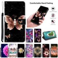 3D Pattern Painted Flip Leather Wallet Magnetic Case For Oppo A11 A15 A16 A17 A18 A35 A38 A52 A54 A55 A58 A72 A74 A78 S 4G/5G