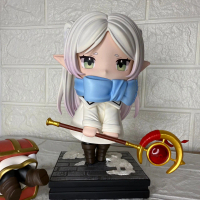 Beyond Frieren: End Journey's Frieren Action Figure Winter Anime Merch Trendy Ornament