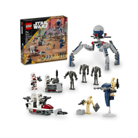 【LEGO 樂高】#75372 星際大戰  克隆軍隊與戰鬥機器人組合(Clone Trooper &amp; Battle Droid Battle Pack)