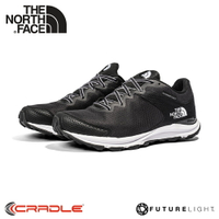 【The North Face 男 FL防水休閒鞋《黑/白》】4OA5/防水透氣野跑鞋/慢跑鞋/健行鞋