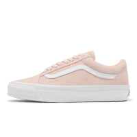 Vans 休閒鞋 Lx Old Skool 男鞋 女鞋 粉 白 麂皮 低筒 經典 板鞋 情侶鞋 VN000D56ESH
