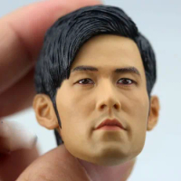 Jay Chou Head Sculpt 1/6 Scale Asian Heavenly Kings Head Carving Model for 12in Phicen Tbleague Action Figure Toy