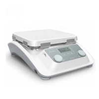 HiYi MS10-H500-Pro LCD Digital Magnetic Hotplate Stirrer With 10 Inch Ceramic Plate 500 C