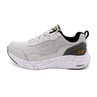 【全館滿額折】 Skechers Waterproof 灰白 寬楦 防水 網布 厚底 休閒 運動鞋 男款 B5596【新竹皇家232959WGRY】