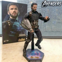 In Stock Original Mms481 Mms480 Art Collection Gift Toy Captain America 1/6 Avengers Infinity War Movie Character Decoration