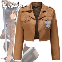 Attack on Titan Shingeki No Kyojin Cosplay Anime Costumes No Kyojin Scouting Legion Jacket Costume Dress
