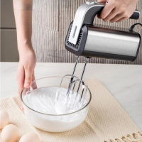 Food Processor Double-Headed Egg Beater Electric Baking At Home Cream Batter Mixer Blender High Power 500W Commercial