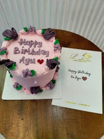 Korean Cake D8 Mini Cake Birthday Cake Kue Ulang Tahun Anak Dewasa Simple Kado Ultah 001
