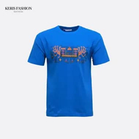 Keris Gallery T-Shirt Dewasa Motif Tapis Lampung - Biru XL