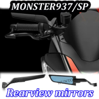 For Ducati Monster937 Monster937 SP Accessories Motorcycle Rearview Mirror Invisible Mirror Winglet Rearview Mirror Monster 937
