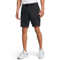【UNDER ARMOUR】UA官方直營 男 Drive 印花錐形高爾夫短褲_1383953-003(黑色)