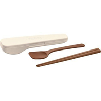 Thermos Spoon Hashisetto Chopsticks Sets Pure White /Brown CPE-001 PWH/ CPE-001 BW Direct from Japan