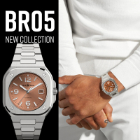 【Bell&amp;Ross】BR 05系列時尚機械錶(BR05A-BR-ST/SST-銅棕色)
