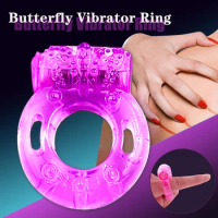 Men Vibrator Ring for Penis Cock Extender Ring Delay Ejaculation Sex Man Toys Couple Sexy Toy Penis Ring Stimulate Vibration