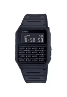 Casio Men's Digital Watch CA-53WF-1B Data Bank Series Black Resin Band Watch for Men