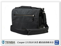 Tenba Cooper 13 DSLR 酷拍 肩背帆布包 灰色 637-403 (公司貨) 側背包 相機包【跨店APP下單最高20%點數回饋】