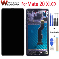 For Huawei Mate 20 X EVR-L29 EVR-AL00 TL00 LCD Display Touch Screen Replacement Accessories Assembly For Huawei Mate 20X LCD