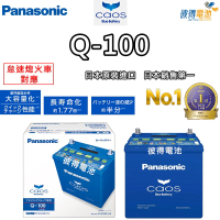 Panasonic 國際牌 Q-100怠速熄火電瓶 CAOS(Q85/Q90升級版 MAZDA馬自達 馬3 日本製造)