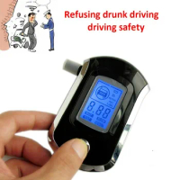 Professional Digital Breath Alcohol Tester Breathalyzer AT6000 Alcohol Breath Tester Alcohol Detector