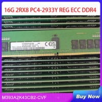 1 PCS For Samsung 16G 2RX8 PC4-2933Y REG ECC DDR4 Server Memory M393A2K43CB2-CVF