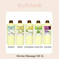 Heviny Massage Oil 1L / Minyak Pijat Badan LEMONGRASS