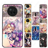 BanG Dream Anime Phone Cover For Xiaomi Redmi 12C Note12S 11t 10S 12pro mi11lite mi12t mi12s mi12x 13pro 13ultra 12tpro 5g Cases